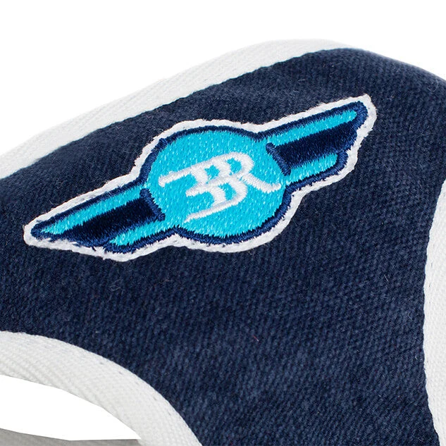 Sellerie Teckel Harnais Denim Bleu Marine