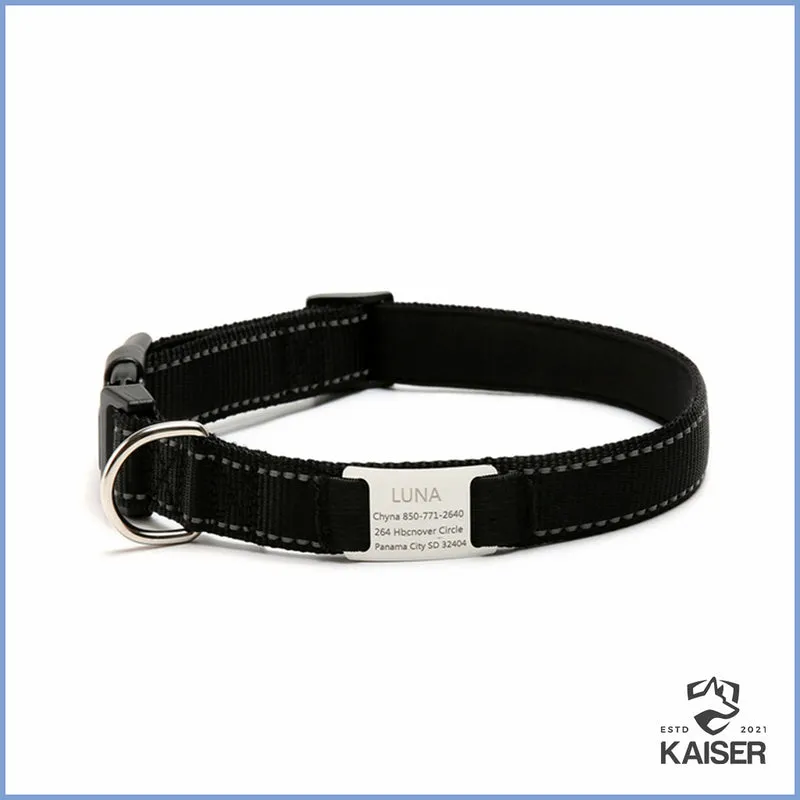 Neopren Hundehalsband mit Namen