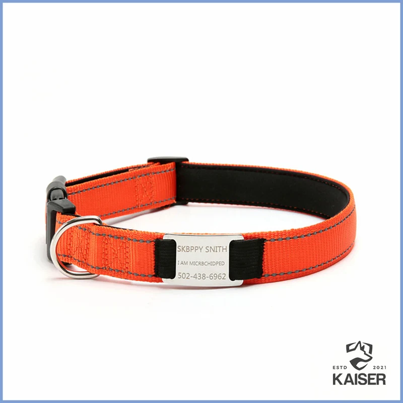 Neopren Hundehalsband mit Namen
