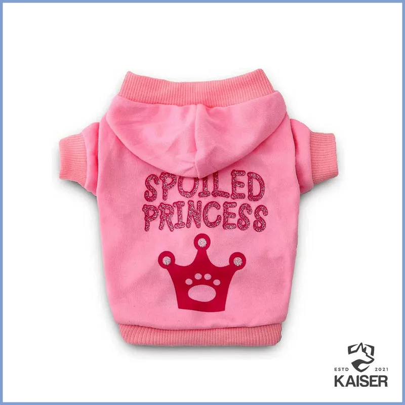 Hunde Hoodie SPOILED PRINCESS