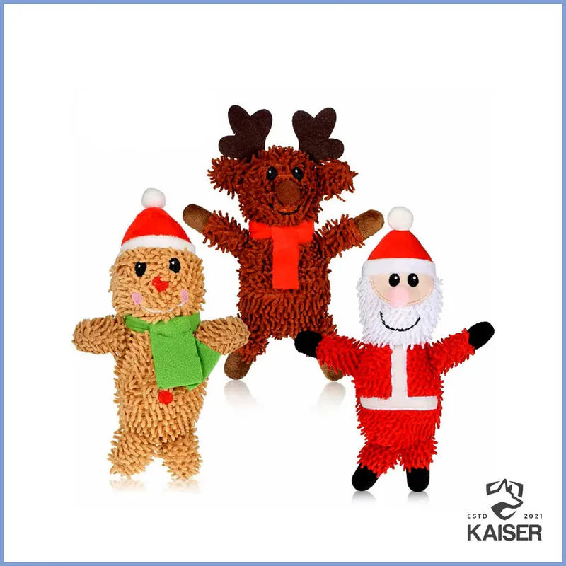 Hundespielzeug Weihnachtsmann
