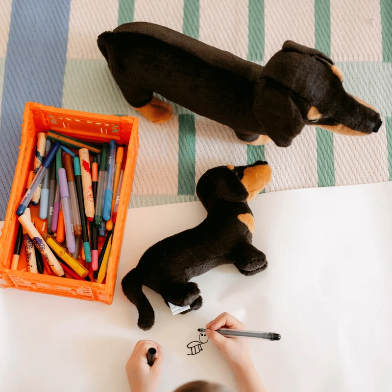 Peluche Teckel Eugène Adulte
