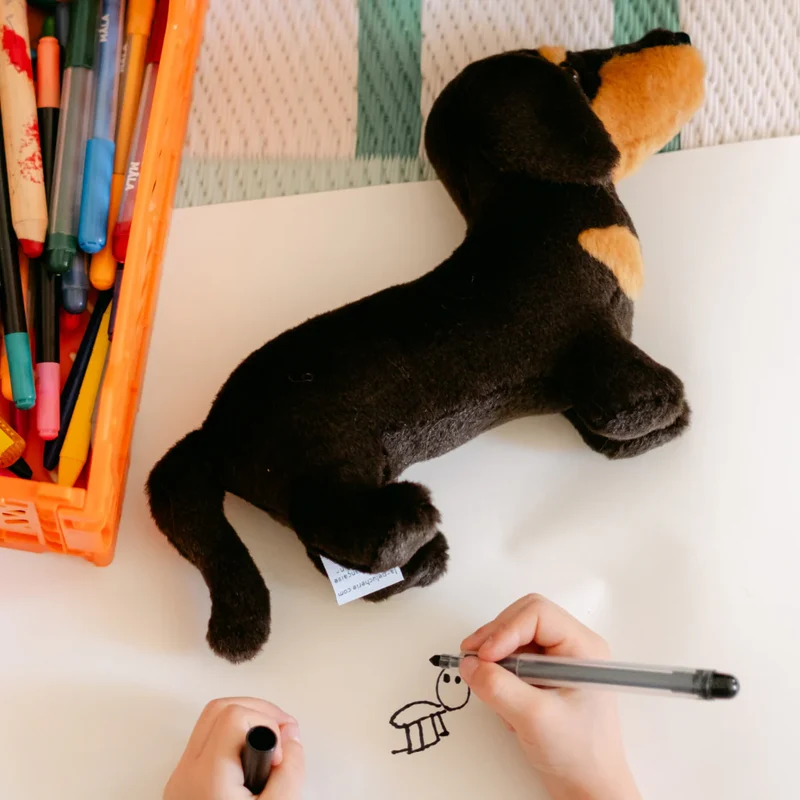 Peluche Teckel Eugène Chiot