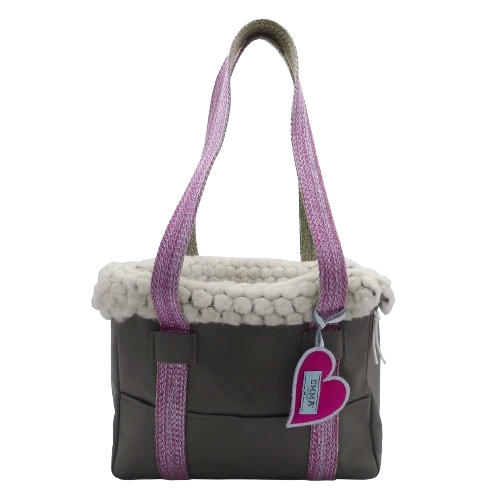 Sac de Voyage Teckel CHIOT Cœur Fuchsia