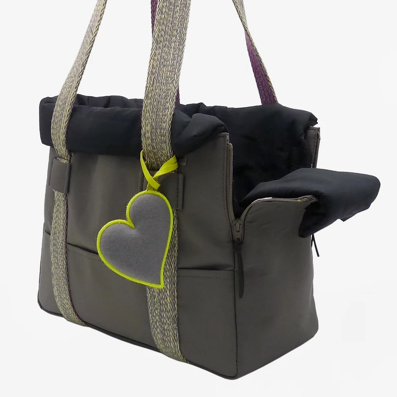 Sac de Voyage Teckel CHIOT Cœur Citron