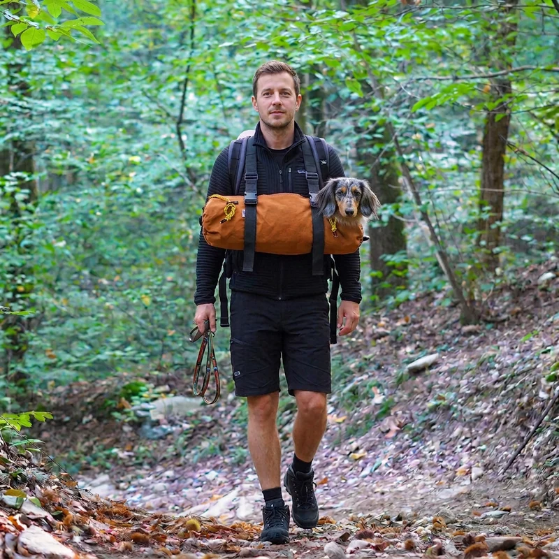 Sac de Transport Teckel Aventure (coton)