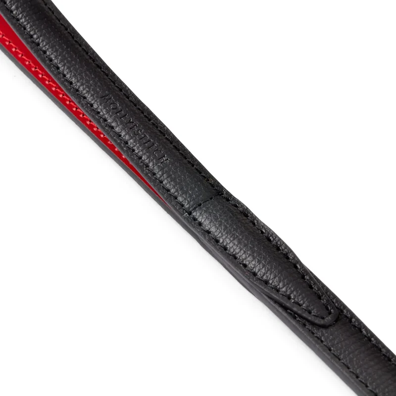 Sellerie Teckel Collier Cuir Toscan Noir