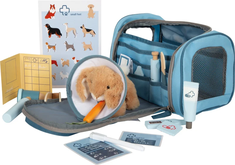 Tierarzt-Tasche mit Hase – fürsorgliches Rollenspiel für kleine Tierfreunde