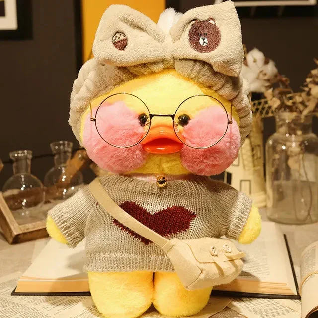 Plüschtier Kawaii Ente – Kuscheltier - Stofftier süß