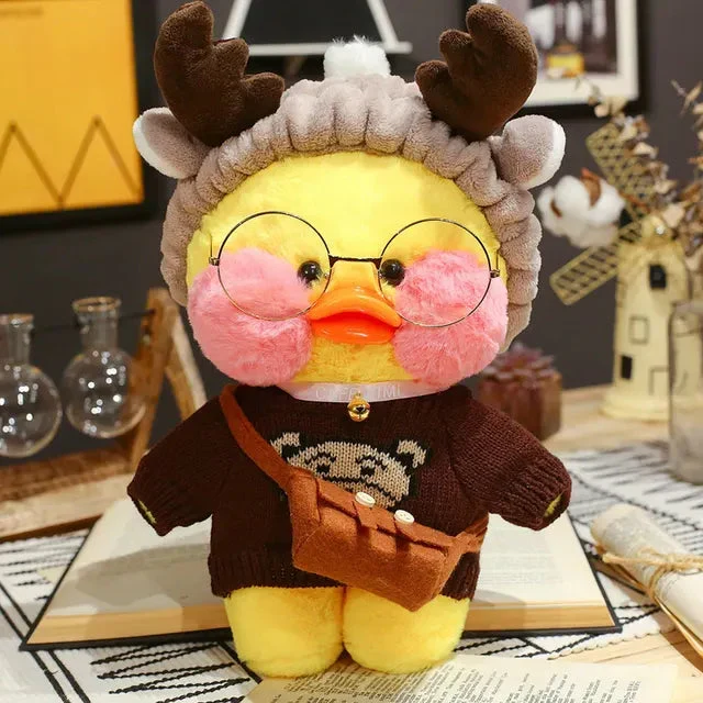 Plüschtier Kawaii Ente – Kuscheltier - Stofftier süß