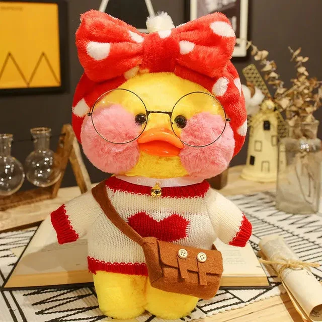 Plüschtier Kawaii Ente – Kuscheltier - Stofftier süß