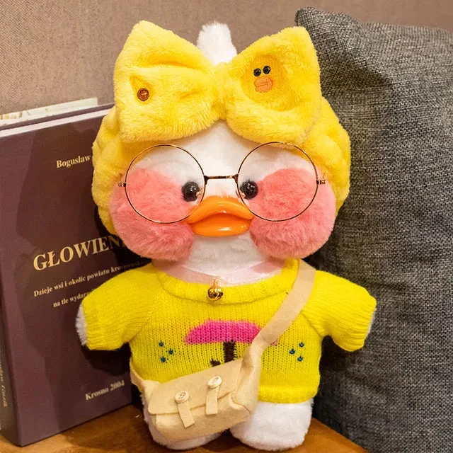 Plüschtier Kawaii Ente – Kuscheltier - Stofftier süß