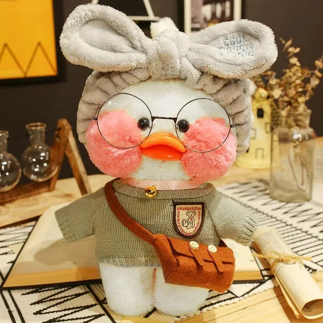 Plüschtier Kawaii Ente – Kuscheltier - Stofftier süß