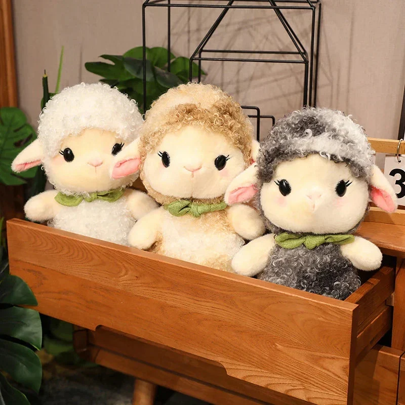 Plüschtier Baby Lamm – Kuscheltier - Stofftier weich