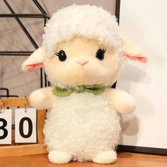 Plüschtier Baby Lamm – Kuscheltier - Stofftier weich