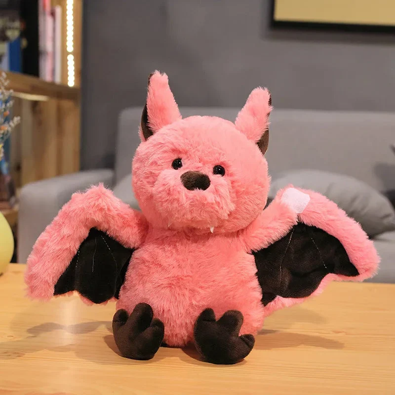 Plüschtier Schwarze Fledermaus – Kuscheltier - Stofftier