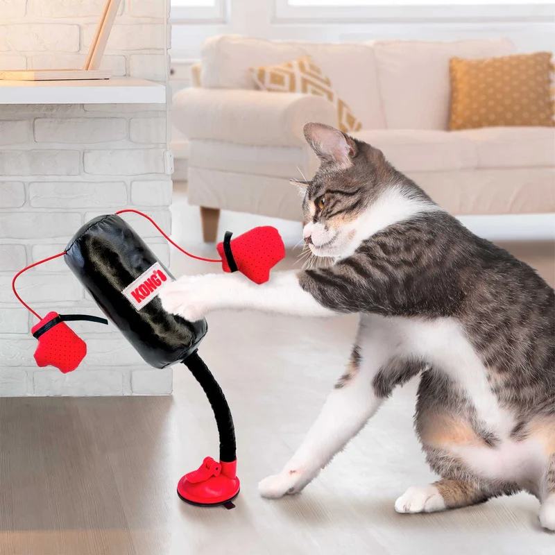 Katzenspielzeug KONG® Connects™ Punching Bag
