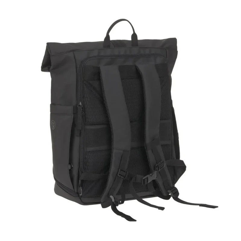 Rolltop Rucksack Yoska Schwarz