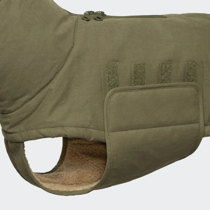 Hundemantel Winter Yukon Teddy Khaki