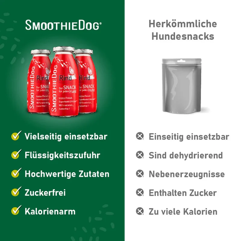 Hundesmoothie Rind