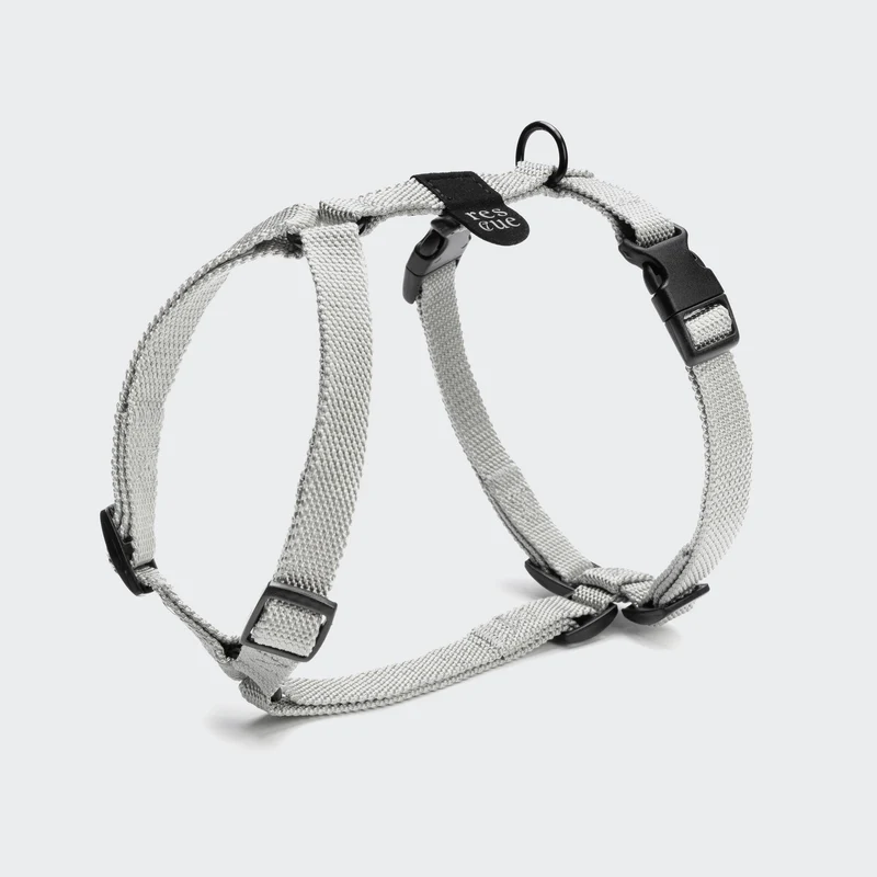 Y-Hundegeschirr Nylon RESC7UE Silber