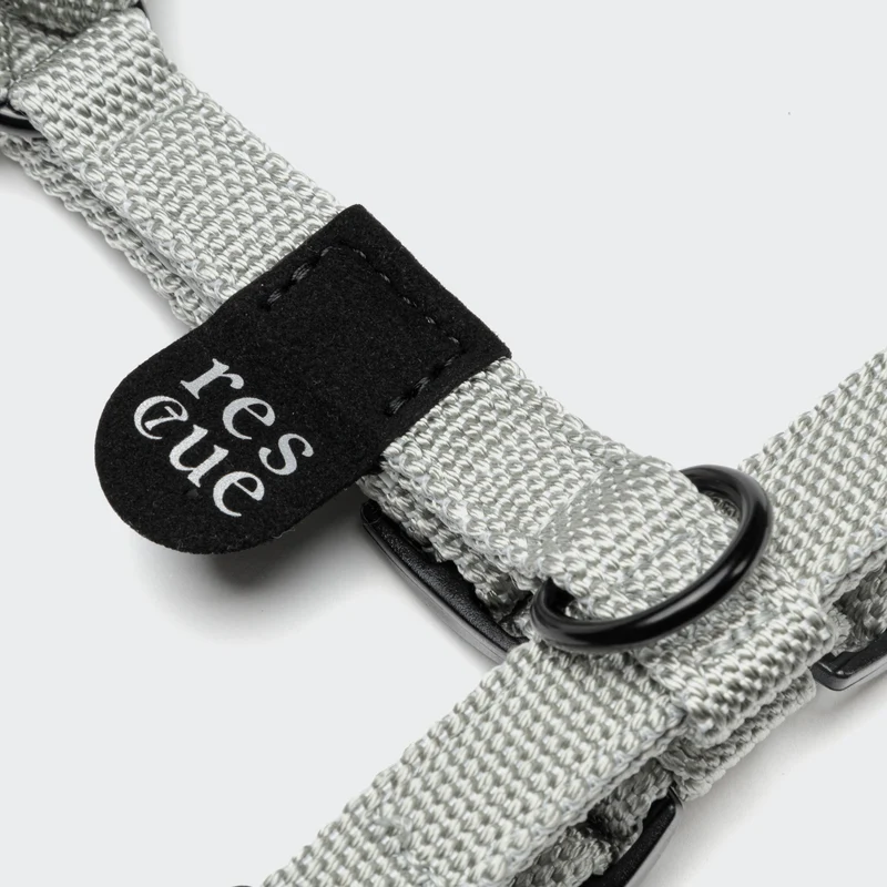Y-Hundegeschirr Nylon RESC7UE Silber