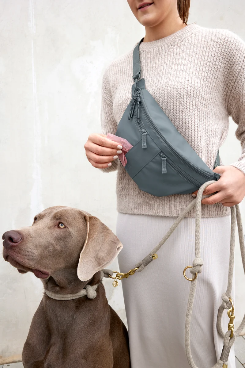 Hunde Leckerlibeutel Emma Anthrazit
