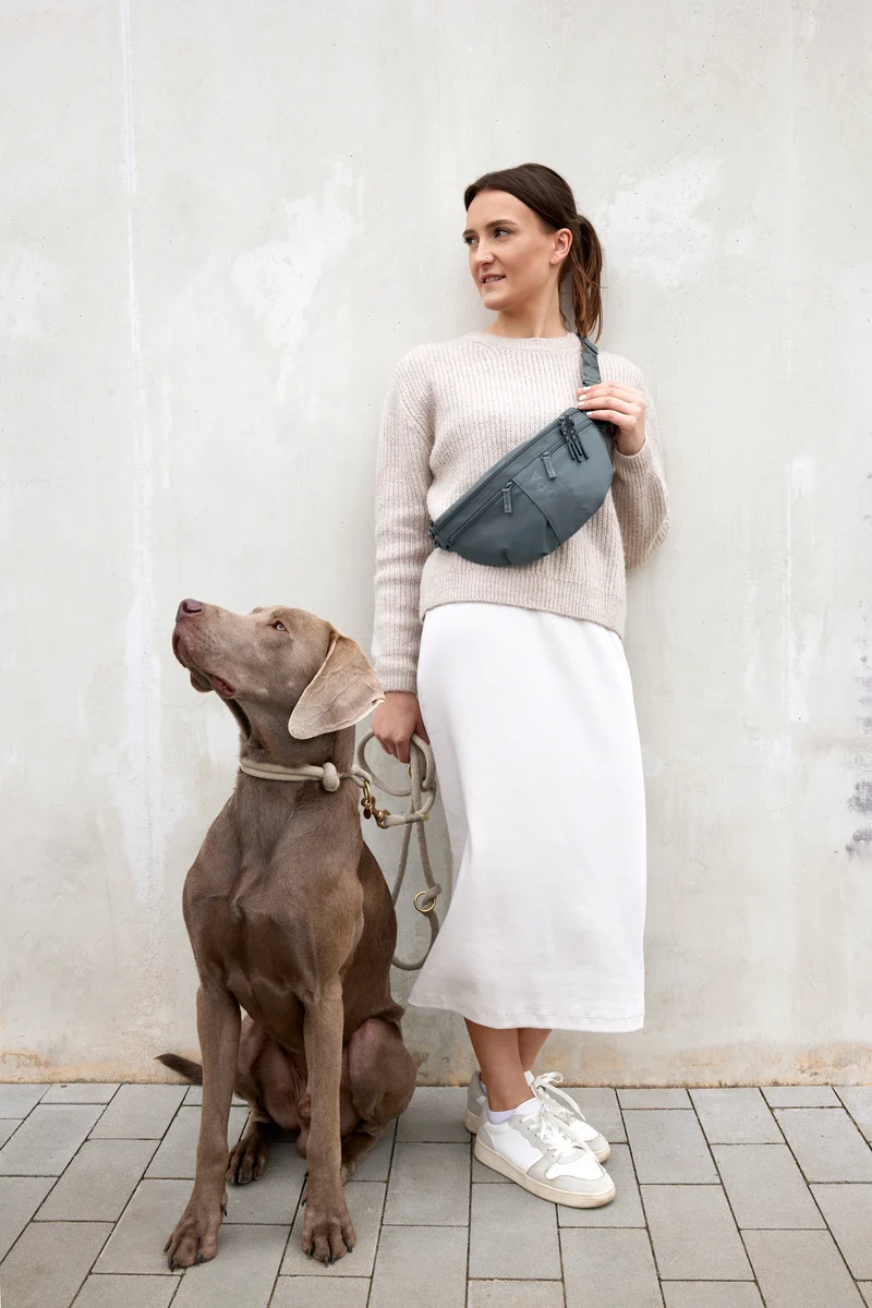 Hunde Leckerlibeutel Emma Anthrazit