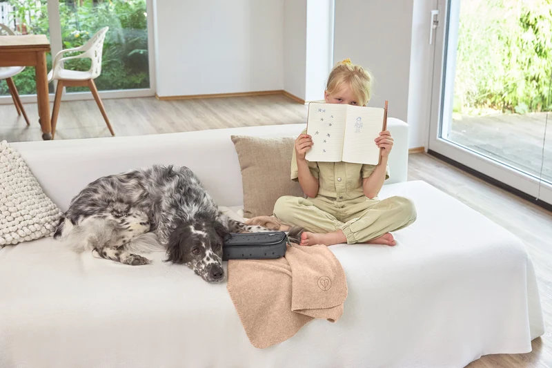 Hundedecke Mathilda Ahorn