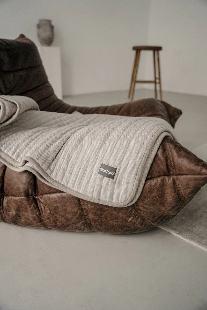 Onda Strickdecke Greige