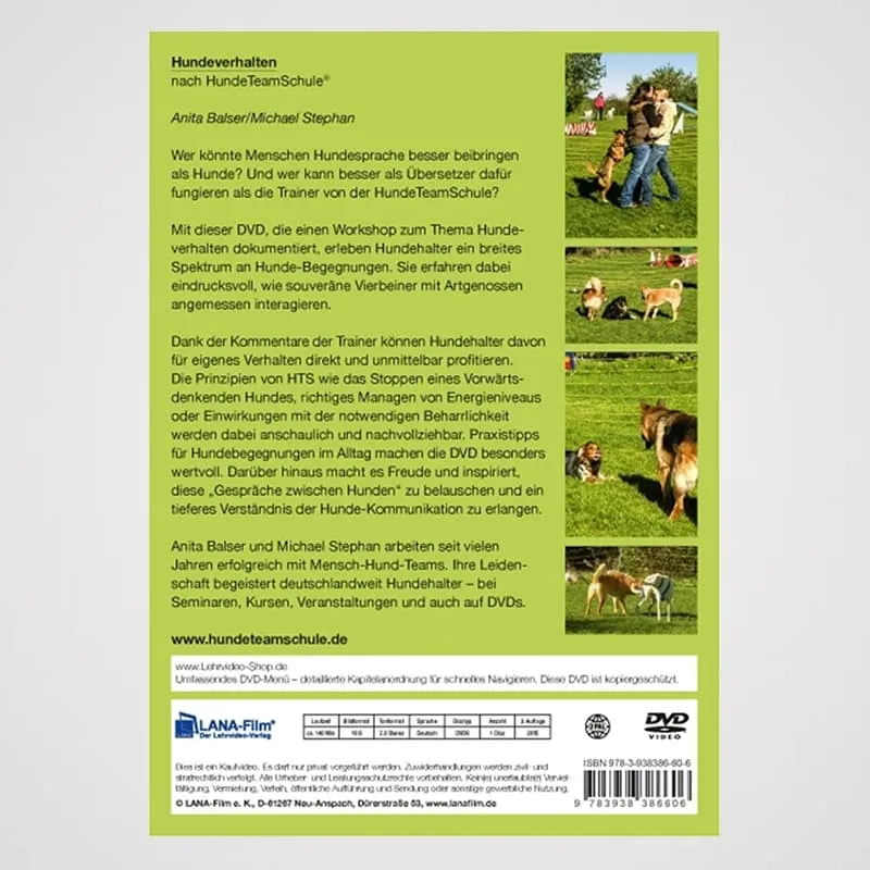 Hundeverhalten - nach HundeTeamSchule | DVD