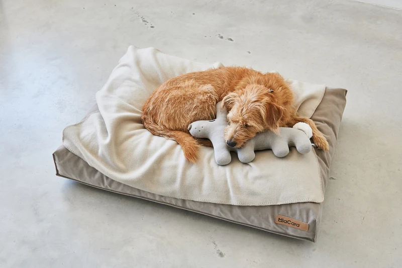 Bosco Stofftier Hase Grau