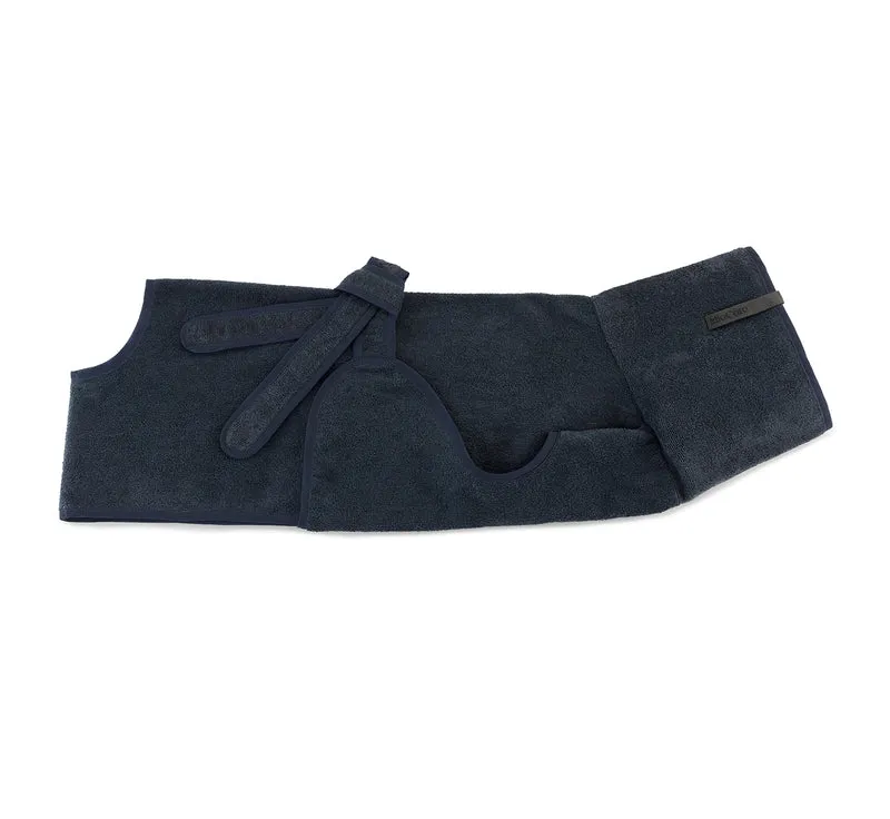 Bagno Hundebademantel Midnight