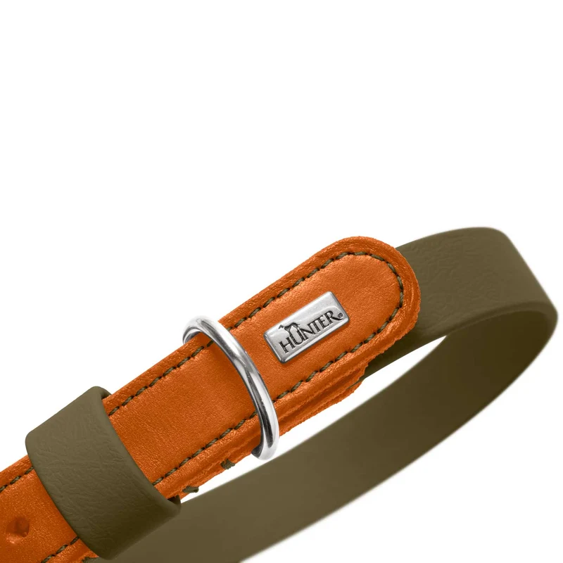Halsband Wolmar BioThane® x Leder