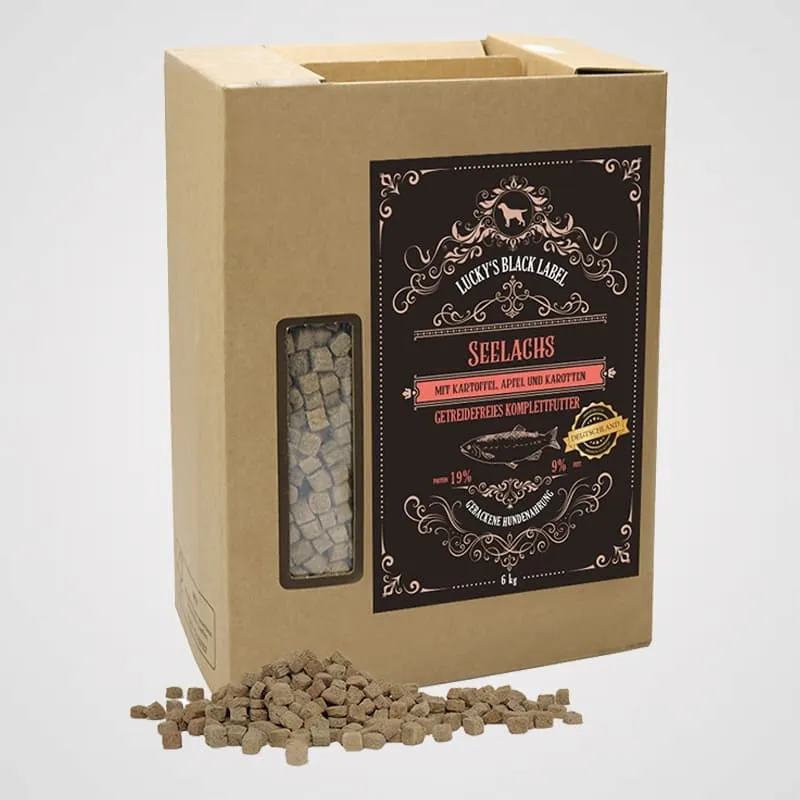 BLACK LABEL - Seelachs | getreidefreies Premiumtrockenfutter, ofengebacken