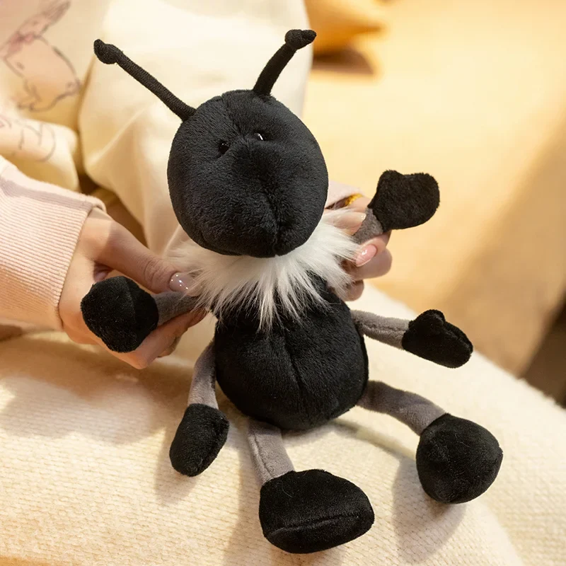 Verlorene Ameisen-Plüschpuppen, Niedliches Ameisen-Stofftier (ca. 28cm)