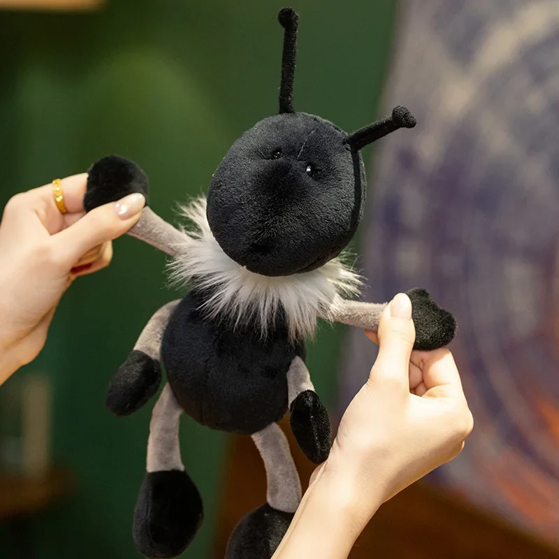 Verlorene Ameisen-Plüschpuppen, Niedliches Ameisen-Stofftier (ca. 28cm)