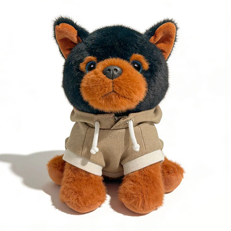 Niedliche Plüschhunde mit Pullover Plüschtier (ca. 18/25cm)