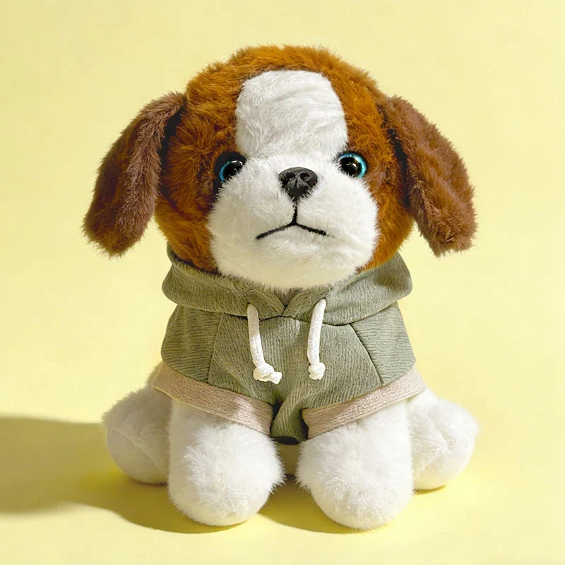 Niedliche Plüschhunde mit Pullover Plüschtier (ca. 18/25cm)