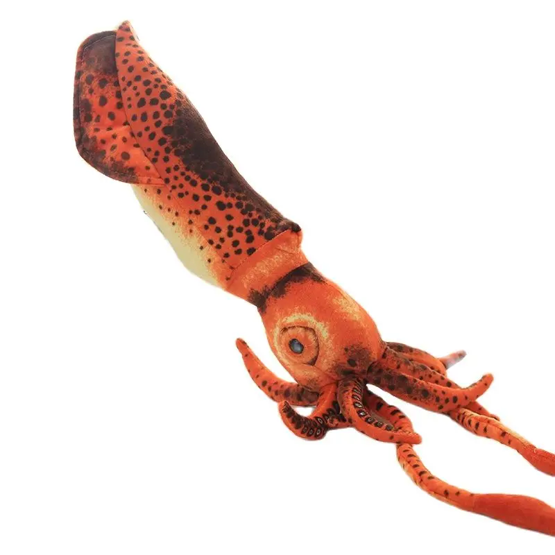 Lustiger Tintenfisch Oktopus Plüsch Stofftier (ca. 55cm)