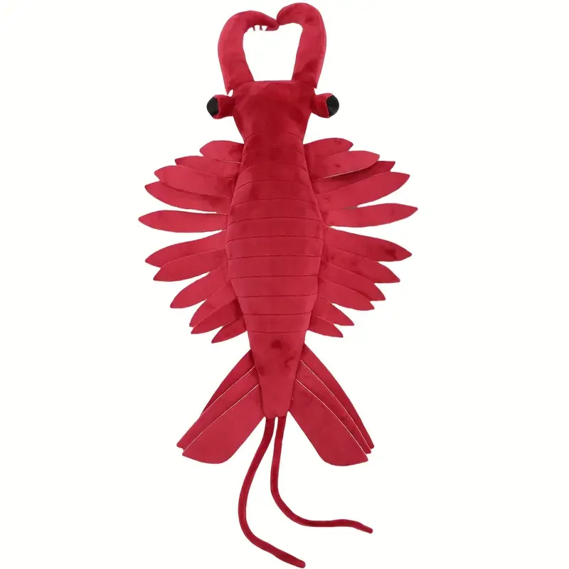 Realistische Garnele Anomalocaris-Stofftier aus Plüsch