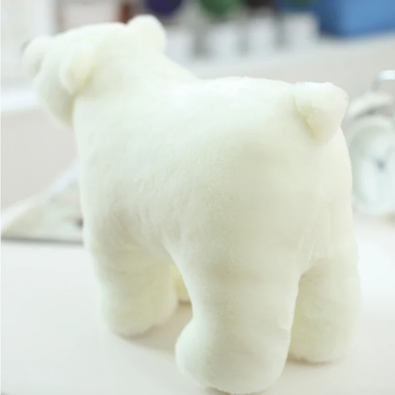 Flauschiger Eisbär Plüschtier (ca. 20/25/35/45cm)