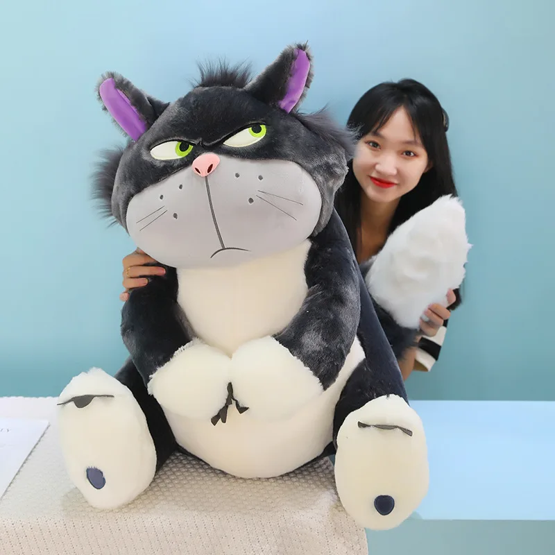 Superwitziges mürrisches Katzen Stofftier (30, 40 oder 60cm)