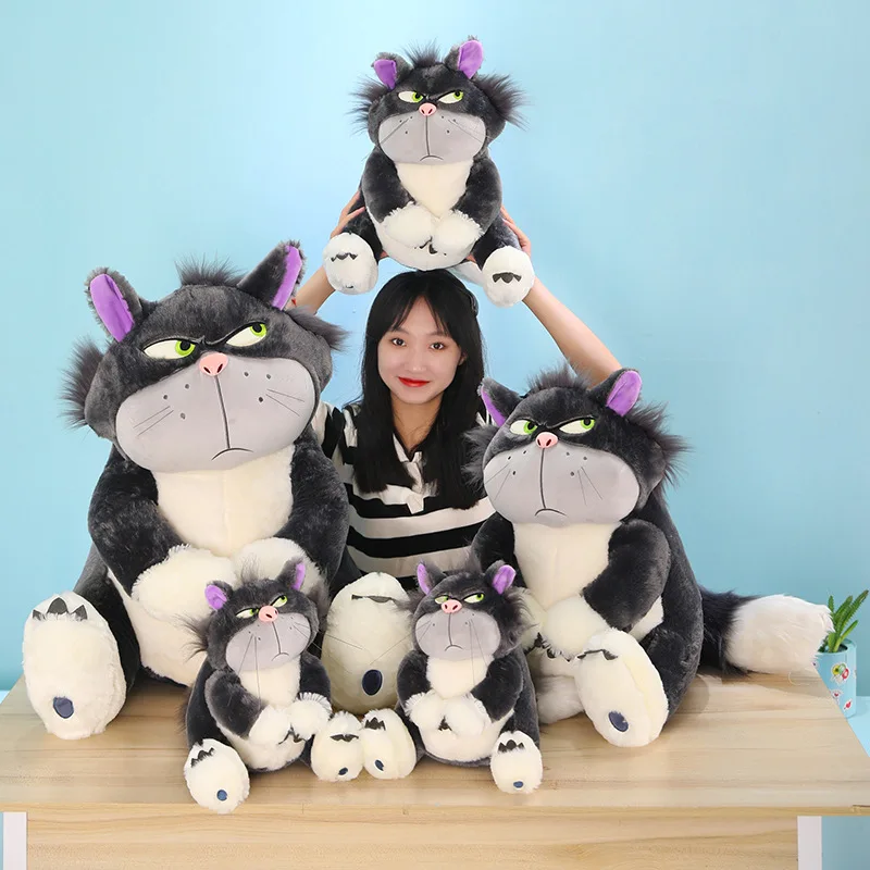 Superwitziges mürrisches Katzen Stofftier (30, 40 oder 60cm)