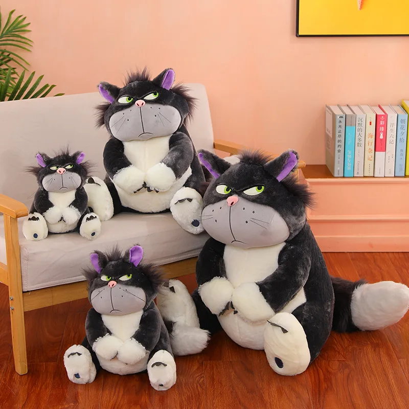 Superwitziges mürrisches Katzen Stofftier (30, 40 oder 60cm)
