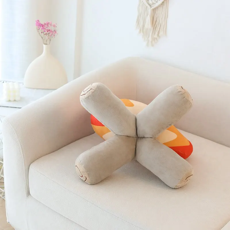 Plüschiges ungefährliches Kaminfeuer (ca. 30 oder 45 cm)