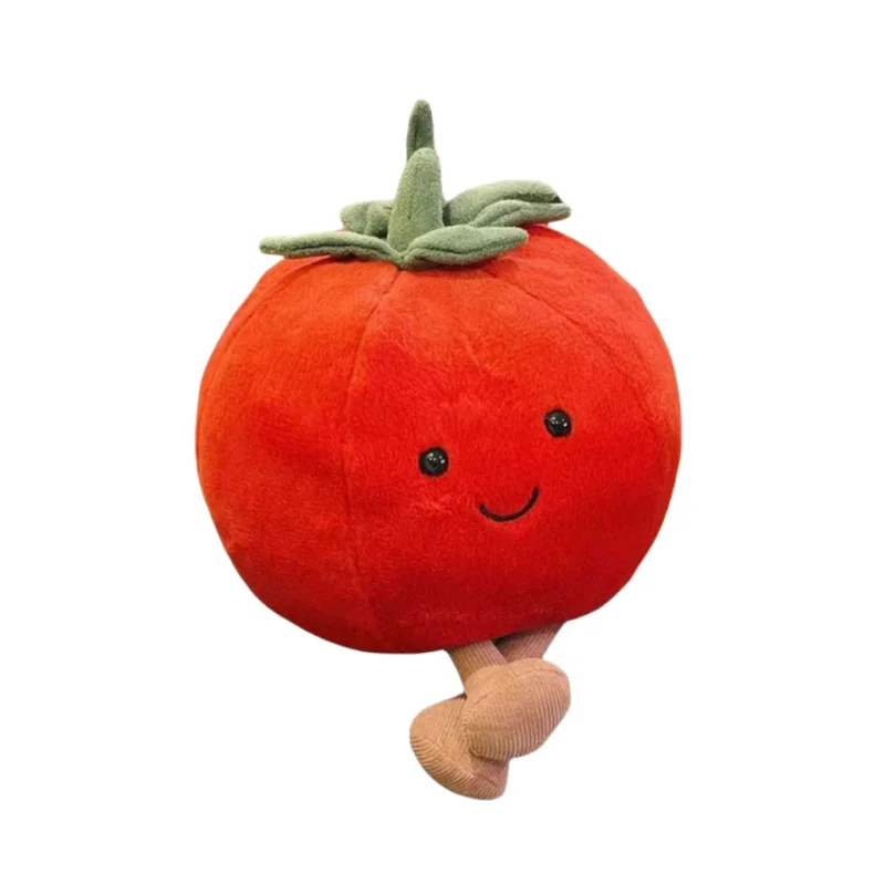 Freundliche Tomate als Plüschtier (ca. 15cm)