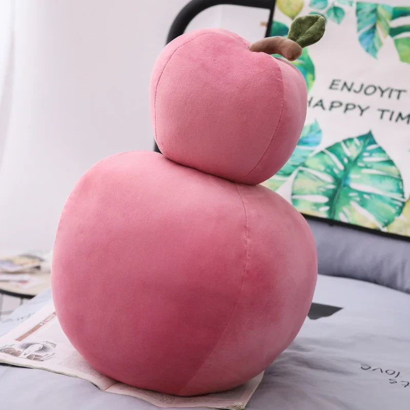 Pinker Plüsch Apfel als Stofftier