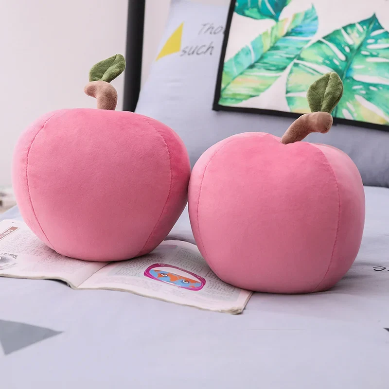 Pinker Plüsch Apfel als Stofftier