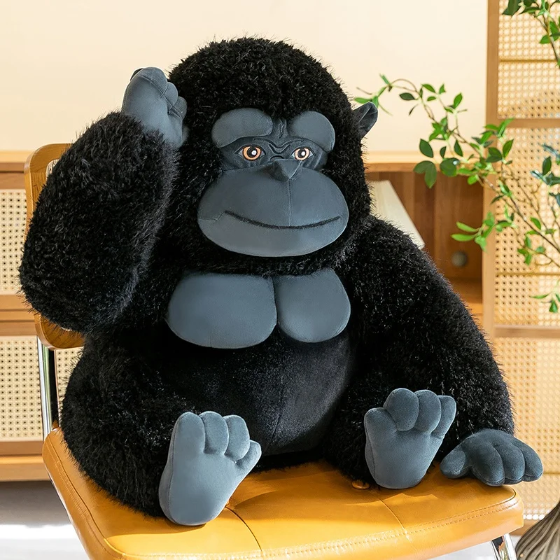 Liebevoller Gorilla als XXL Plüschtier (ca. 27, 38 oder 50cm)